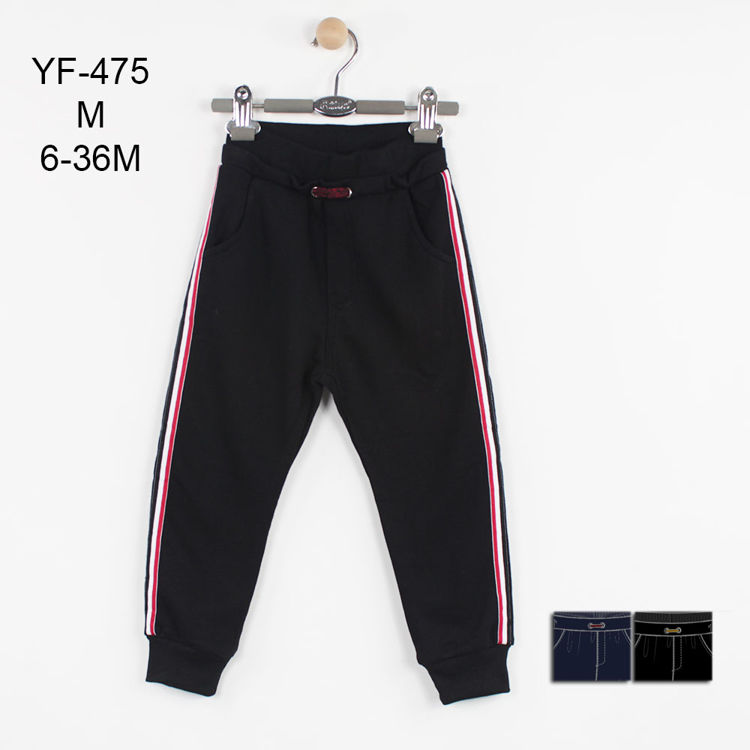 Picture of YF475 BOYS THERMAL WINTER JOGGING PANTS